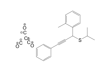 Tricarbonyl-{1-[1'-(isopropylthio)-3'-phenylpropargyl]-2-methylphenyl}-chromium