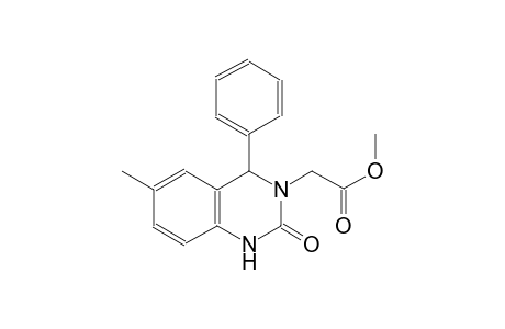 methyl (6-methyl-2-oxo-4-phenyl-1,4-dihydro-3(2H)-quinazolinyl)acetate