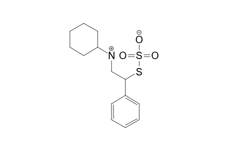 2-(CYCLOHEXYLAMINO)-1-PHENYLETHANE-1-THIOSULFURIC-ACID