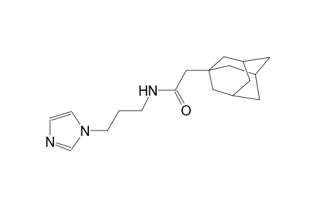 2-(1-adamantyl)-N-[3-(1H-imidazol-1-yl)propyl]acetamide