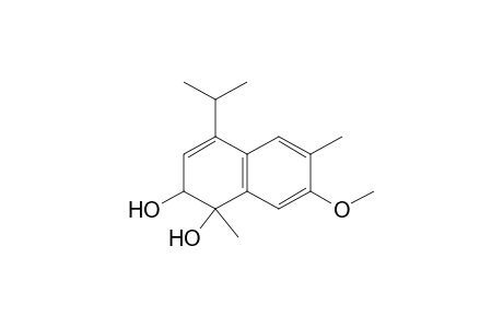 1,2-Dihydro-7-methoxy-1,6-dimethyl-4-(1-methylethyl)-1,2-naphthalenediol