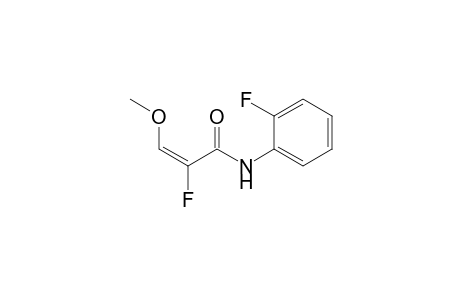 (E)-2,2'-Difluoro-3-methoxyprop-2-enanilide