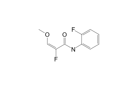 (E)-2,2'-Difluoro-3-methoxyprop-2-enanilide