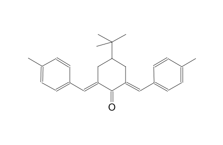 cyclohexanone, 4-(1,1-dimethylethyl)-2,6-bis[(4-methylphenyl)methylene]-, (2E,6E)-