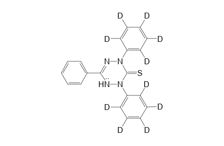 3-Phenyl-1,5-di[2H5]phenyl-6-thioxoverdazyl