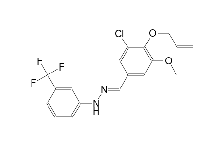 4-(allyloxy)-3-chloro-5-methoxybenzaldehyde [3-(trifluoromethyl)phenyl]hydrazone