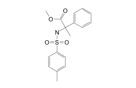 2-PHENYL-2-(4'-TOLUENE)-SULFONYLAMINOPROPIONIC-ACID-METHYLESTER