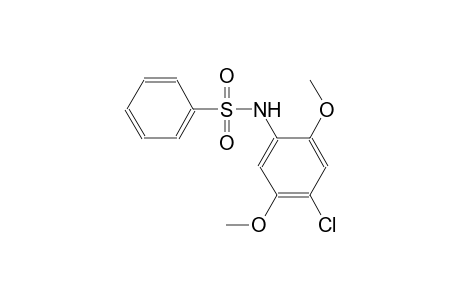 N-(4-chloro-2,5-dimethoxyphenyl)benzenesulfonamide