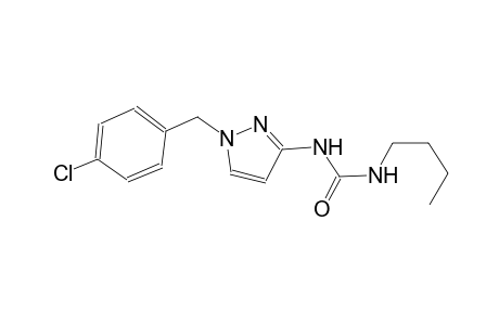 N-butyl-N'-[1-(4-chlorobenzyl)-1H-pyrazol-3-yl]urea