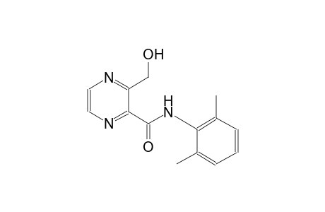 2-pyrazinecarboxamide, N-(2,6-dimethylphenyl)-3-(hydroxymethyl)-