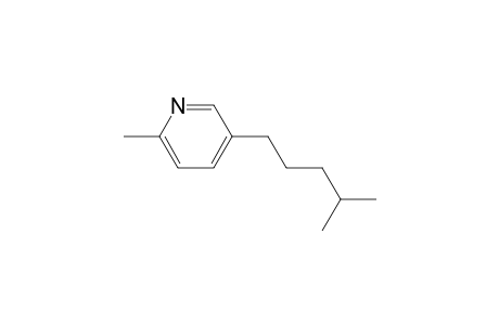 2-Methyl-5-(4-methylpentyl)pyridine