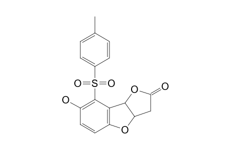 7-hydroxy-8-(4-methylphenyl)sulfonyl-3a,8b-dihydro-3H-furo[4,5-b][1]benzoxol-2-one