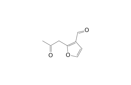 3-Furancarboxaldehyde, 2-(2-oxopropyl)-