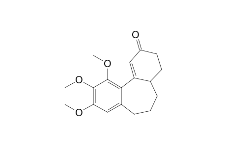 3,4,4a,5,6,7-Hexahydro-9,10,11-trimethoxy-2H-dibenzo[a,c]cyclohepten-2-one