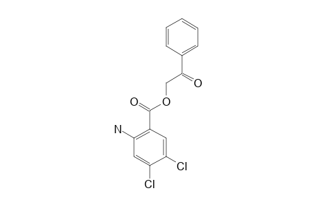 PHENACYL-4,5-DICHLORO-ANTHRANILATE