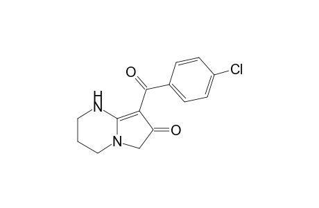 8-(4-Chlorobenzoyl)-1,2,3,4-tetrahydropyrrolo[1,2-a]pyrimidin-7(6)-one