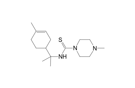 N-[1'-(4R)-(4"-Isopropyl-1"-methylcyclohexenyl]-N'-2-[4-(N)-methylpiperazyl]-thiourea