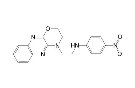 N-[2-(2,3-Dihydro-4H-[1,4]oxazino[2,3-b]quinoxalin-4-yl)ethyl]-4-nitroaniline