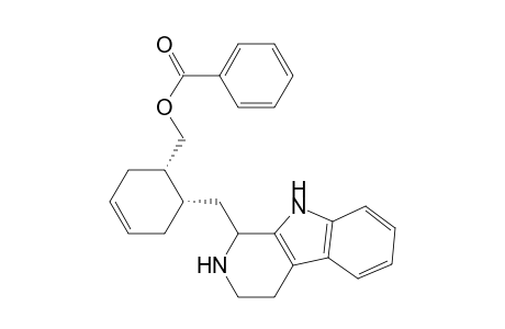 (3R,3.beta.)-1-(1S,2S)-[[1-[(Benzoyloxy)methyl]cyclohex-4-en-2-yl]methyl]-2,3,4,9-tetrahydro-1H-pyrido[3,4-b]indole