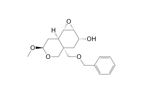 3H-Oxireno[f][2]benzopyran-2-ol, octahydro-6-methoxy-3a-[(phenylmethoxy)methyl]-, (1a.alpha.,2.beta.,3a.beta.,6.beta.,7a.beta.,7b.alpha.)-(.+-.)-
