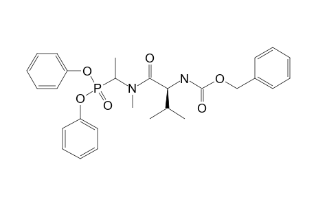 DIPHENYL-(N(2.1)-[(BENZYLOXY)-CARBONYL]-L-VALYL-(2.2-DECARBONYL-N(2.2)-METHYL-D-ALANIN-2.2-YL))-PHOSPHONATE