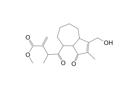 Methyl 4-(8-(Hydroxymethyl)-9-methyl-10-oxobicyclo[5.3.0]dec8-en-2-yl)-3-methyl-2-methylene-4-oxobutanoate