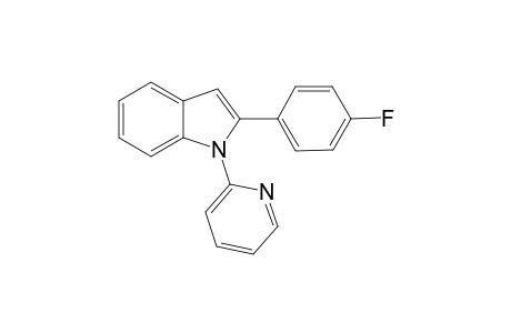 2-(4-Fluorophenyl)-1-(pyridin-2-yl)-1H-indole
