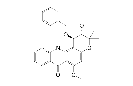(+/-)-TRANS-1-BENZYLOXY-2-HYDROXY-1,2-DIHYDROACRONYCINE