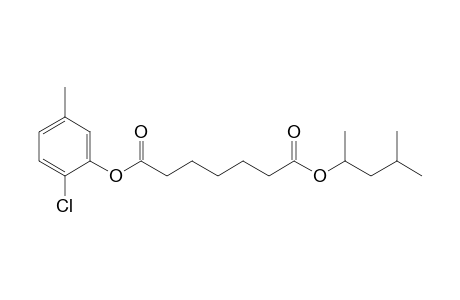 Pimelic acid, 2-chloro-5-methylphenyl 4-methylpent-2-yl ester