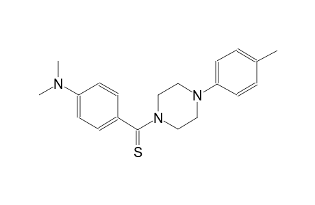 benzenamine, N,N-dimethyl-4-[[4-(4-methylphenyl)-1-piperazinyl]carbonothioyl]-
