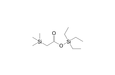 Triethylsilyl .alpha.-trimethylsilylacetate