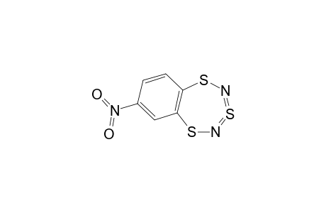 1,3,5,2,4-Benzotrithiadiazepine-3-SIV, 7-nitro-