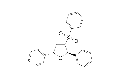 2,5-trans-Diphenyl-3-phenylsulfonyl tetrahydrofuran