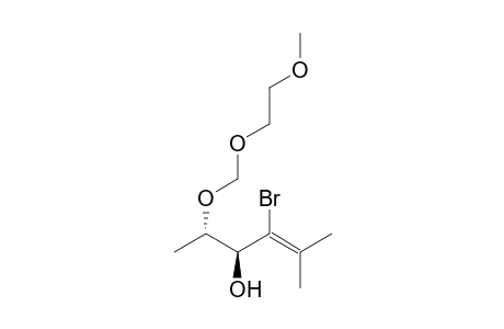 4-Bromo-2-[2'-(methoxyethoxy)methoxy-5-methyl-4-hexen-3-ol