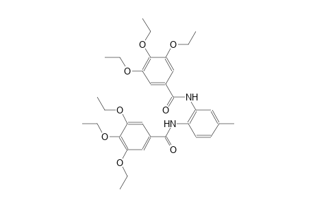 3,4,5-triethoxy-N-{5-methyl-2-[(3,4,5-triethoxybenzoyl)amino]phenyl}benzamide