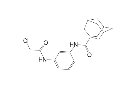 N-{3-[(2-chloroacetyl)amino]phenyl}-1-adamantanecarboxamide