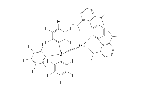 AR'-GA-[B(C6F5)3];[C6H3-2,6-(C6H3-2,6-ISO-PR2)2]-GA-[B(C6F5)3]