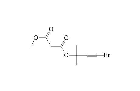malonic acid (3-bromo-1,1-dimethyl-prop-2-ynyl) ester methyl ester