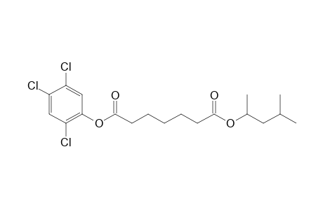 Pimelic acid, 2,4,5-trichlorophenyl 4-methylpent-2-yl ester