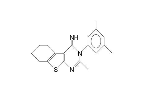 3-(3,5-Dimethyl-phenyl)-2-methyl-5,6-tetramethylene-thieno(2,3-D)pyrimidin-4(3H)-imine