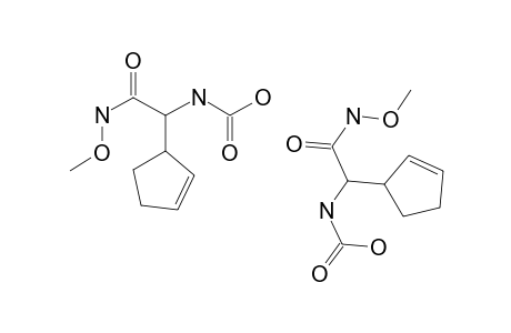2-AMINO-2-(2-CYCLOPENTENYL)-N-METHOXYACETAMIDE-FORMIATE