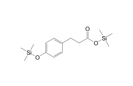 Hydrocinnamic acid, p-(trimethylsiloxy)-, trimethylsilyl ester
