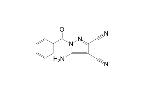 5-Amino-1-benzoyl-1H-pyrazole-3,4-dicarbonitrile