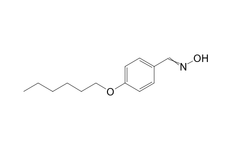 Benzaldehyde, 4-(hexyloxy)-, oxime