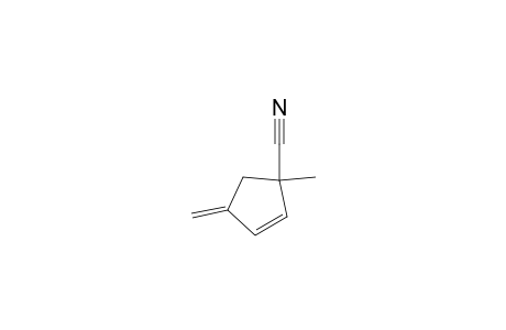 2-Cyclopentene-1-carbonitrile, 1-methyl-4-methylene-