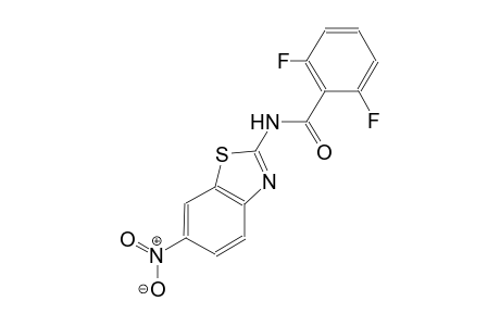 2,6-difluoro-N-(6-nitro-1,3-benzothiazol-2-yl)benzamide