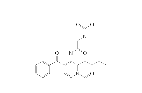 1-ACETYL-2-N-BUTYL-3-TERT.-BUTOXY-CARBONYLAMINO-METHYLCARBONYL-AMINO-4-BENZOYL-1,2-DIHYDROPYRIDINE