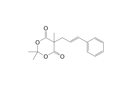 5-Cinnamyl-2,2,5-trimethyl-1,3-dioxane-4,6-dione