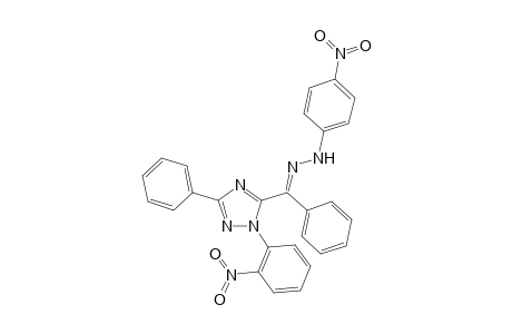 3-[.alpha.-((p-Nitrophenylhydrazino)-benzyl]-2-(p-nitrophenyl)-5-phenyl-1,2,4-triazol