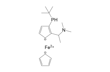 N,N-Dimethyl-1-[2-(tert-butylphosphanyl)ferrocenyl]ethylamine